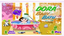 Dora The Explore - Dora Baby Bath Nick Game - Baby Games for kids