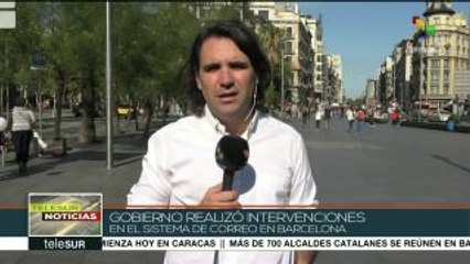 Gob. de España implementa medidas contra el referéndum en Cataluña