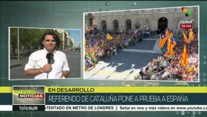 Alcaldes catalanes manifiestan su apoyo al referendo del 1 de octubre