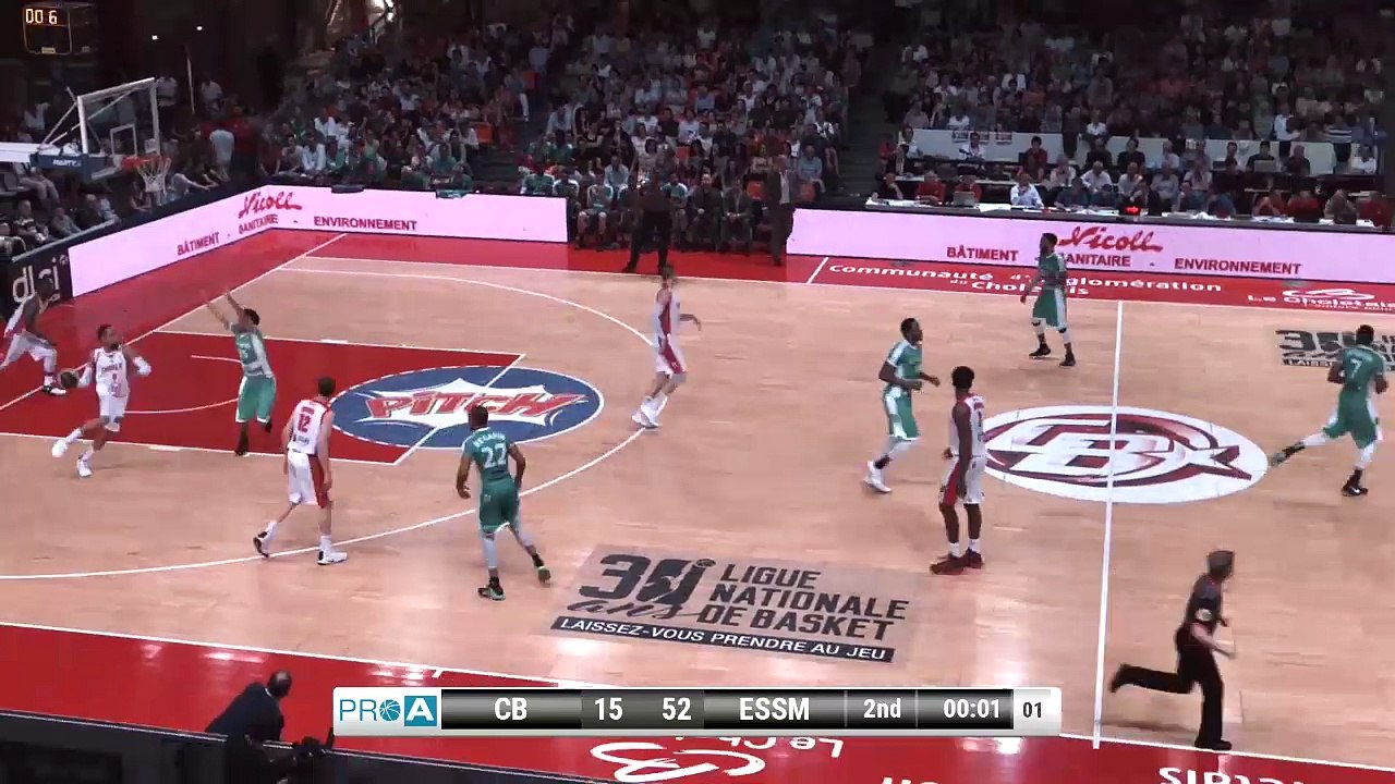 Pro A - J34 : Cholet vs Le Portel