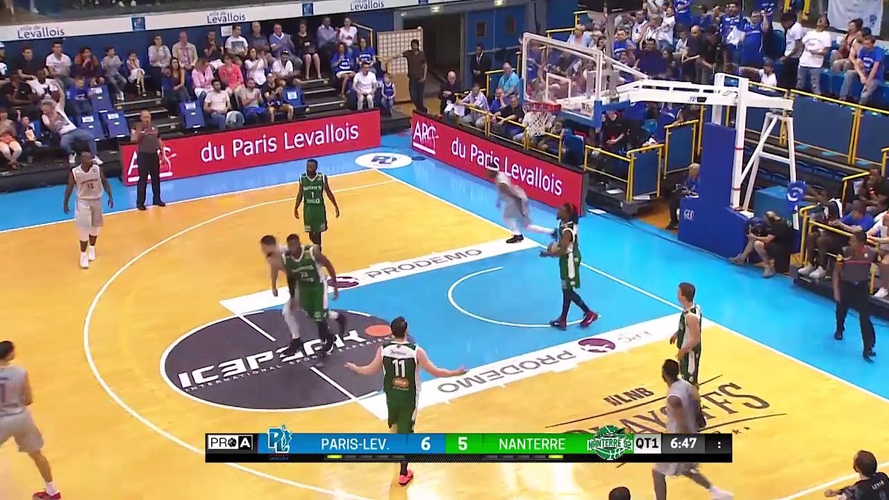 Playoffs Pro A - 1/4 retour : Paris Levallois vs Nanterre