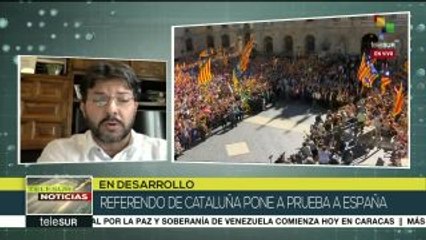Beto Vásquez: el 80% de los catalanes quieren votar en el referendo