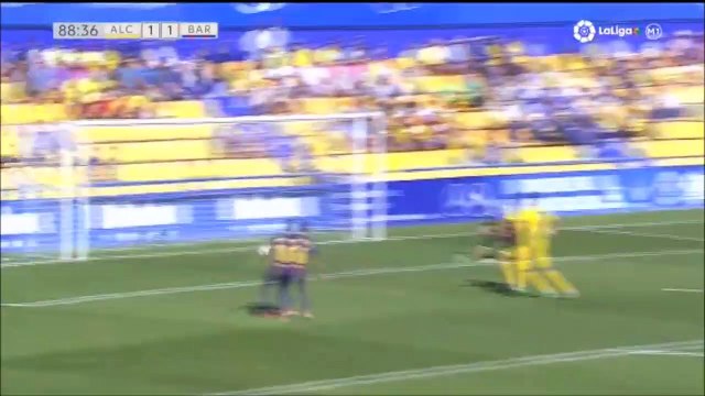 1-1 Carles Aleñá Goal Spain Segunda Division - 17.09.2017 Alcorcón 1-1 Barcelona B