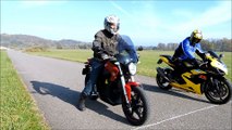 ZERO Motorcycles vs. SUZUKI GSX-R1000