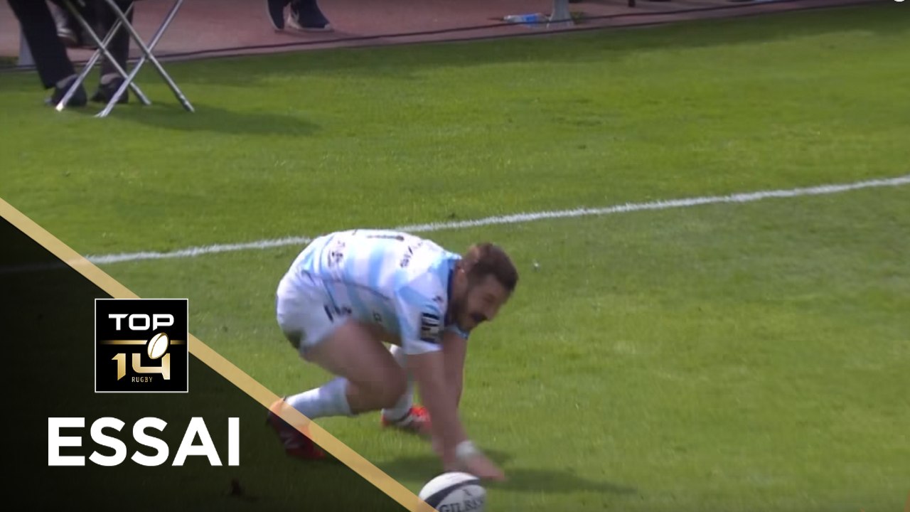 TOP 14 - Essai Marc ANDREU (R92) - Racing 92 - Oyonnax - J4 - Saison 2017/2018