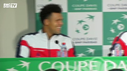 Coupe Davis : l’appel Facetime de Gaël Monfils en pleine conférence de presse