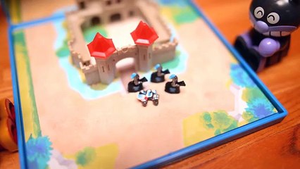 アンパンマンおもちゃアニメ おもちゃ対決 Anpanman Stop motion