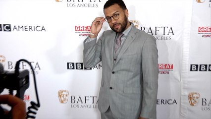 O-T Fagbenie 2017 BAFTA LA TV Tea Party Red Carpet