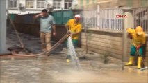 Mardin Nusaybin'de Belediye Bütün Okulların Bahçelerini Temizledi