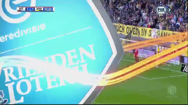 1-1 Clint Leemans Penalty Goal Holland Eredivisie - 17.09.2017 Vitesse Arnhem 1-1 VVV Venlo