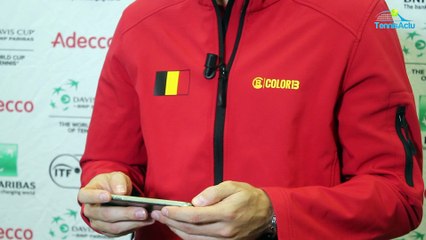 Coupe Davis 2017 - BEL-AUS - David Goffin : "J'étais plus fort que Nick Kyrgios"