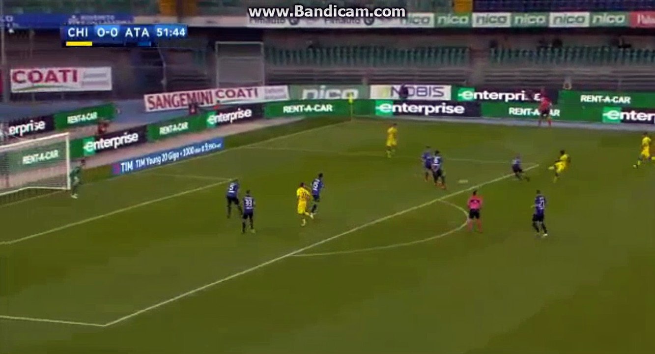 Samuel Bastien Goal HD - Chievo	1-0	Atalanta 17.09.2017