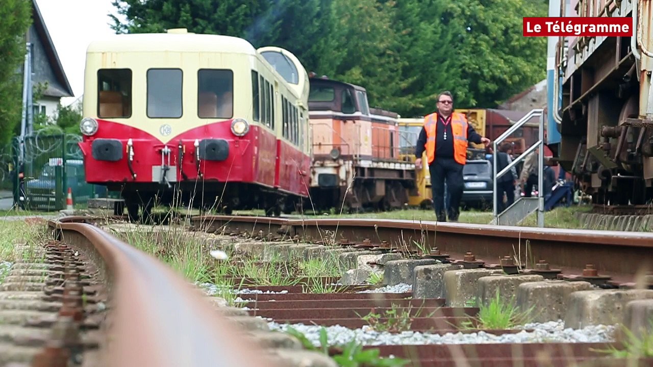 Loudéac. Voyage à bord d'un autorail des années 50