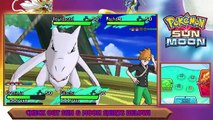 Pokemon Sun and Moon - Shiny Ash Greninja & Pikachu vs Trainer Blue!
