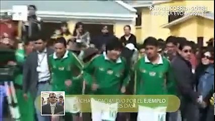 Insulto del Pste Correa al sector indigena y los movimientos sociales