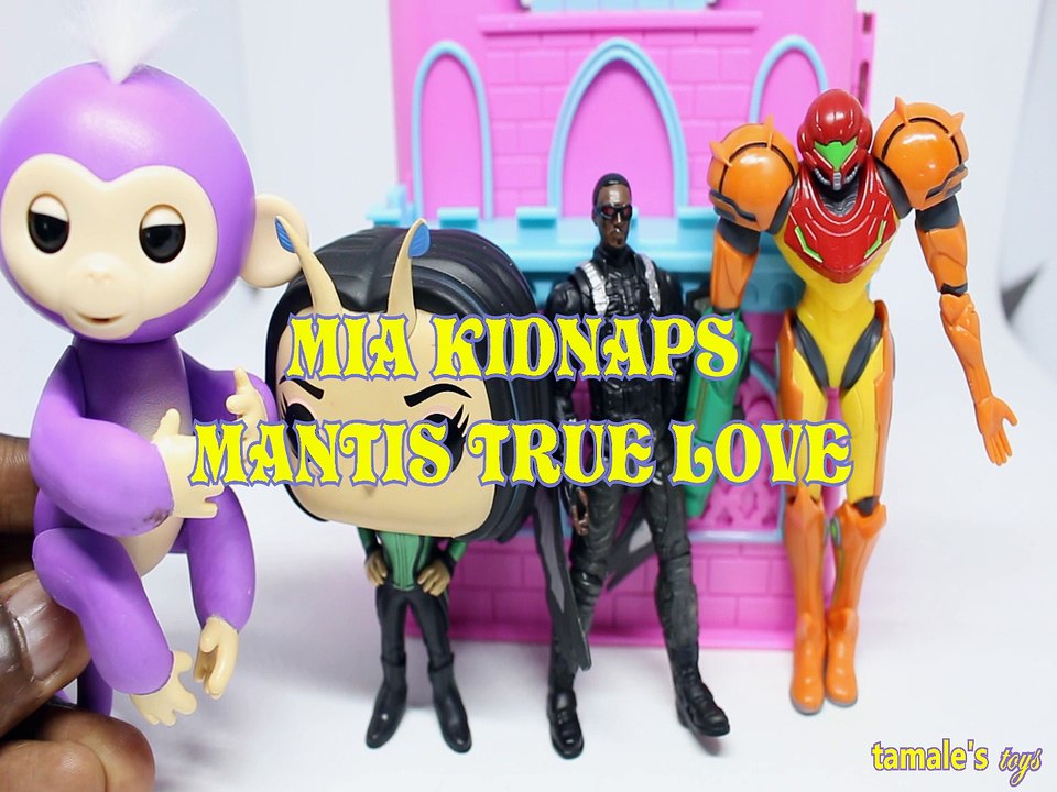 MIA KIDNAPS MANTIS TRUE LOVE FINGERLING FALCON SAMUS TOYS PLAY GUARDIANS OF THE GALAXY VOL 2 CAPTAIN AMERICA WORLD OF NI