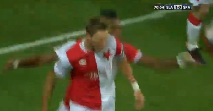 Milan Skoda Goal - Slavia Praha 1-0 Sparta Praha - 17.09.2017