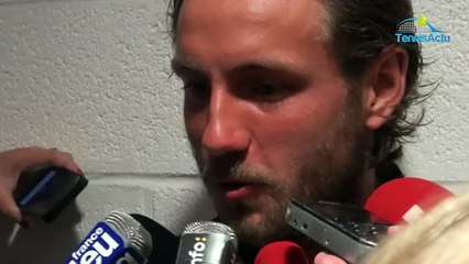 Coupe Davis - FRA-SRB - Lucas Pouille : "Il n'y a pas de parasites au sein de l'équipe de France"