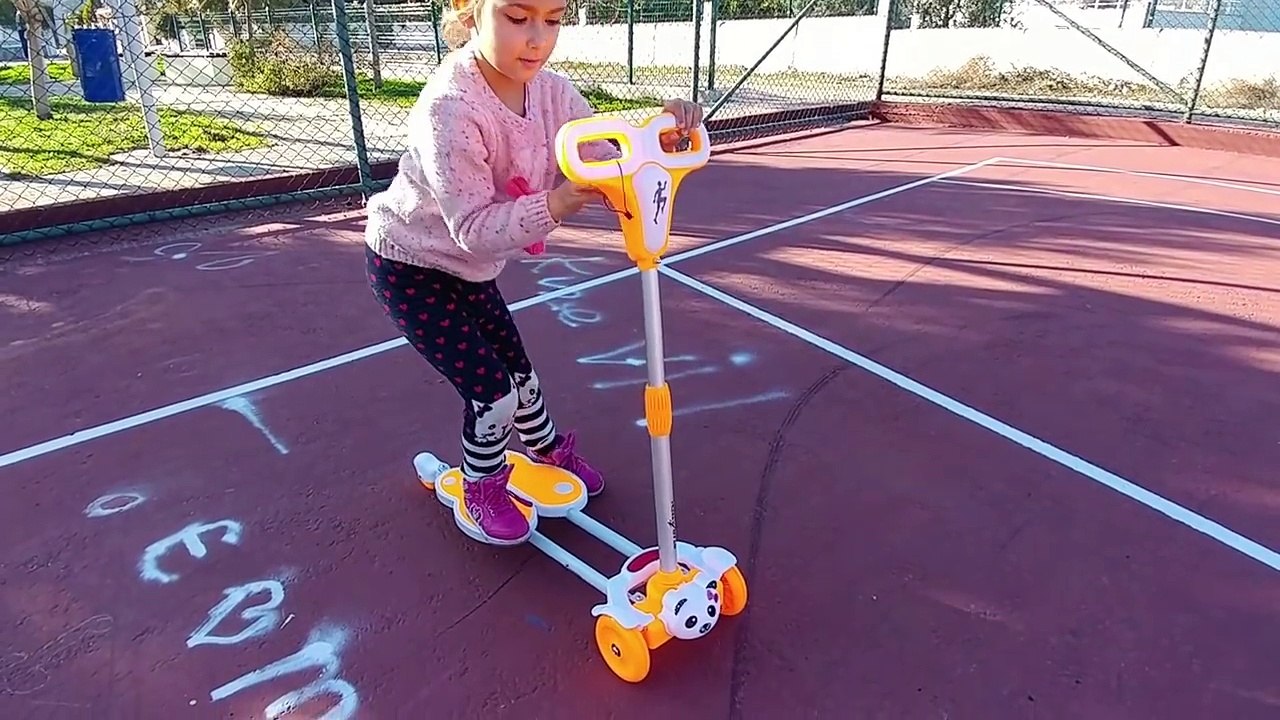 Enteresan kaykay öğrendik artık , eğlenceli çocuk videosu