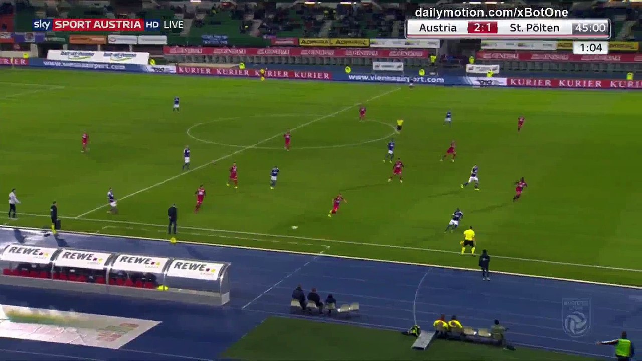 Felipe Pires Goal HD - Austria Vienna 2 - 1 St. Polten - 17.09.2017