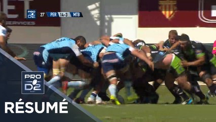 PRO D2 - Résumé Perpignan-Montauban: 30-6 - J5 - Saison 2017/2018