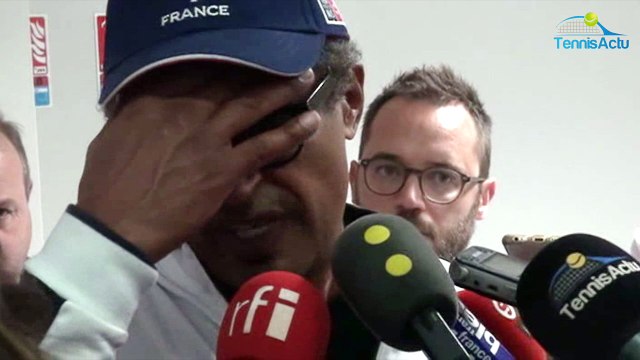 Coupe Davis 2017 - FRA-SRB - Yannick Noah s'imagine bien recevoir les Belges au stade Pierre-Mauroy en finale