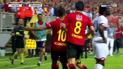 Ezequiel Scarione  Goal HD - Goztepe 1 - 0 Genclerbirligi - 17.09.2017 (Full Replay)