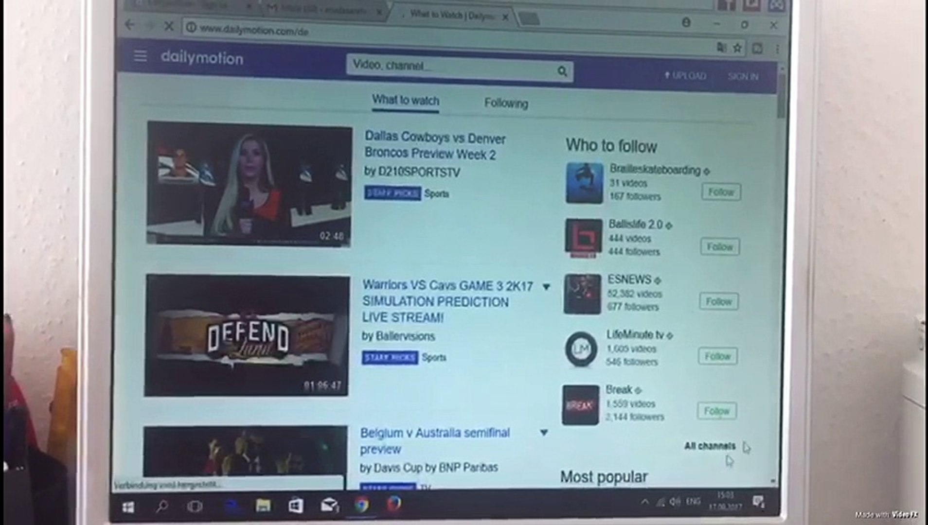 How to make a dailymotion account and enable monetization