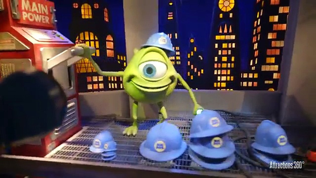 [4K] Interive Monsters Inc. Ride & Go Seek! - Popular Ride at Tokyo Disneyland