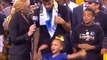 Riley Curry Steals Steph's Thunder at Warriors Finals Celebration