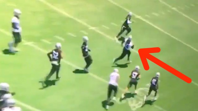 Marshawn Lynch Activates BEAST MODE at Raiders OTAs