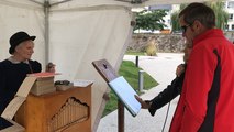 Journées du patrimoine au château d'Ancenis, c'est en musique avec l'orgue de barbarie !