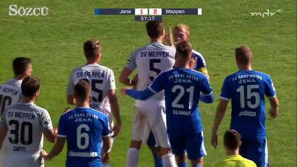 Almanya'da sahayı karıştıran gol