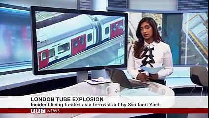 Parsons Green explosion declared a terrorist incident - BBC News