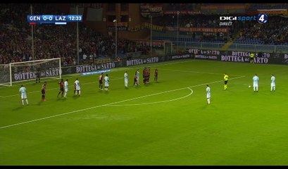 Bastos Goal HD - Genoa 0-1 Lazio - 17.09.2017