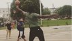 Joel Embiid Viciously Blocks Kids' Shots at Neighborhood Court
