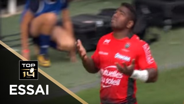 TOP 14 - Essai Josua TUISOVA (RCT) - Montpellier - Toulon - J4 - Saison 2017/2018