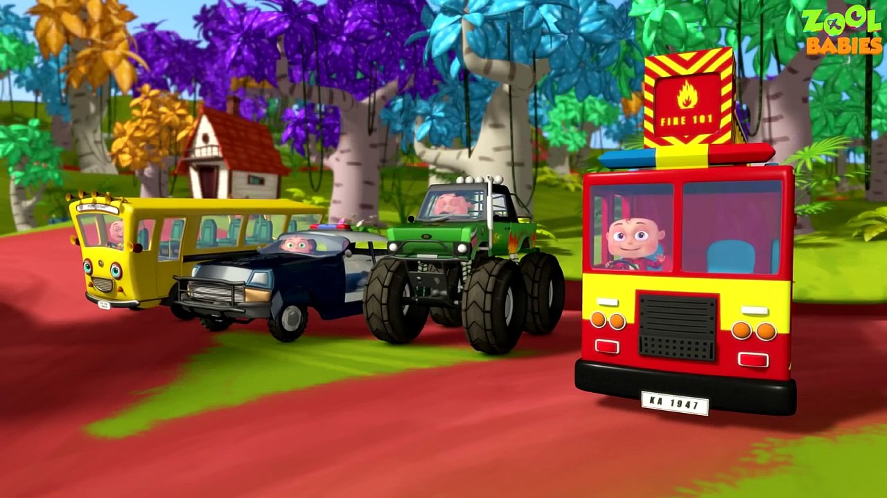 Five Little Babies Visiting Vehicles Showroom | Cartoon Animation Collection | Zool Babies