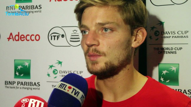 Coupe Davis 2017 - BEL-AUS - David Goffin : Un rêve de jouer la France en finale de Coupe Davis