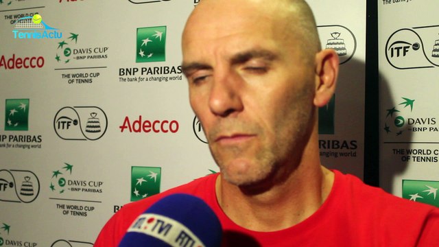 Coupe Davis 2017 - BEL-AUS - Johan Van Herck : On n'a pas aimé la Belgique l'arrogance de Yannick Noah