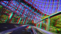 3D Roller Coaster VIDEO 3D ANAGLYPH RED/CYAN Full HD 1080p POV Ride