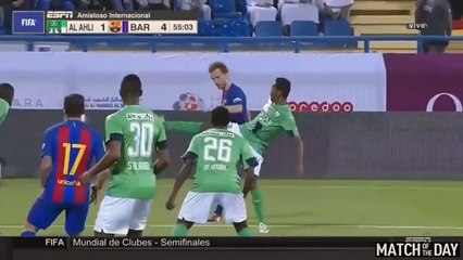 Al Ahli vs Barcelona 3 5 All Goals & Extended Highlights Friendly 13/12/2016 HD