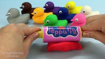 Play and Learn Colours with Play Doh Ducks and Angry Birds Molds Fun Creative for Kids