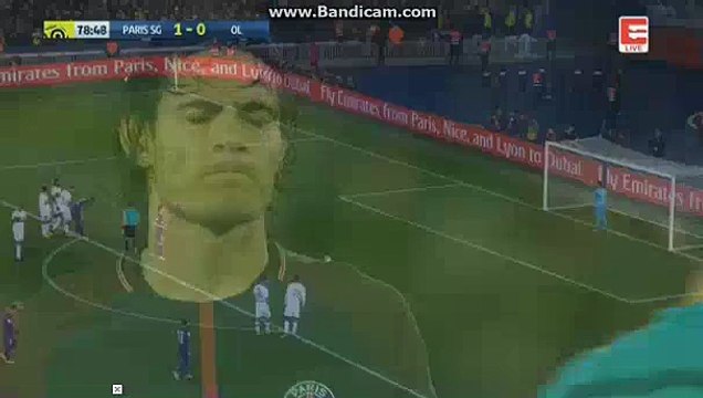 Edinson Cavani Missed Penalty HD - PSG 1-0 Lyon 17.09.2017