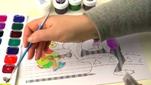 Раскраска Ну погоди Мультик Волк и Заяц Nu Pogodi Coloring book