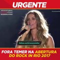 Discurso de Gisele Bündchen na abertura do Rock in Rio - Com Ivete Sangalo - 2017