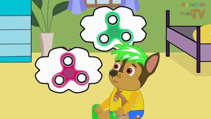 paw patrol fidget spinner