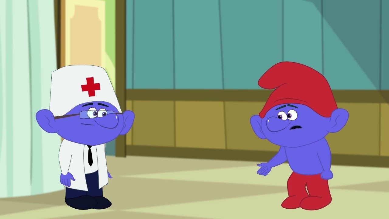 Smurf Baby Falls In LOVE with TEACHER!!! Broken Hurt and Crying!! Finger Family Nursery Rhymes