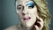 Split face drag queen fx makeup tutorial