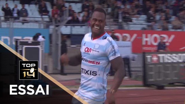 TOP 14 - Essai Virimi VAKATAWA (R92) - Racing 92 - Oyonnax - J4 - Saison 2017/2018